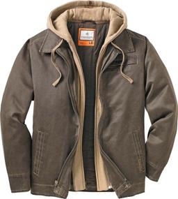 img 4 attached to Stay Warm In Style: Legendary Whitetails Men'S Rugged Dakota Full Zip Jacket