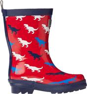 hatley printed boots sharks toddler boys' shoes ~ boots logo