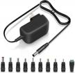 perfeidy 15v ac adapter with ul listing and multiple interchangeable jacks for versatile charging logo
