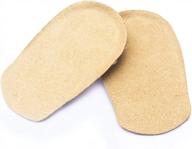 jkcare gel heel lifts - стельки для увеличения высоты на 1/2 дюйма для женщин, страдающих от несоответствия длины ног и облегчения боли в пятке логотип