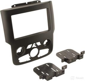 img 1 attached to 🚗 Scosche CR1297DDB: 2013-Up Ram Truck Main Panel 2DIN Dash Kit Black (Factory 8" Replacement) - Complete Compatibility and Easy Installation