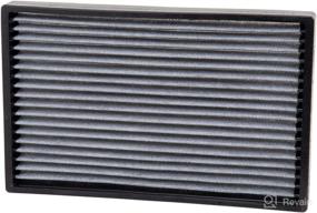 img 4 attached to K&amp;N Cabin Air Filter Replacement: Premium, Washable, Clean Airflow for Select 1997-2018 CITREON/PUEGEOT/CHEVY/BUICK Vehicle Models - VF3000