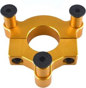 img 1 attached to 🚲 JRL 1.5" Hub 415 Chain 38mm Gold CNC Adapter for 49cc 50cc 66cc 80cc 2 Stroke Motorized Bicycle