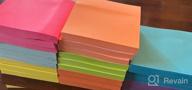 img 1 attached to 24 Pack 3X3 Inches Sticky Notes, Bright Colors Self-Stick Pads With Super Sticking Power, Easy To Post For Home Office Notebook - 84 Sheets/Pad review by Sergey Chodavarapu