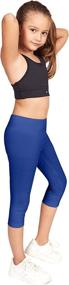 img 1 attached to CAOMP Leggings Organic Cotton Spandex Girls' Clothing : Leggings