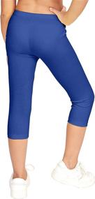 img 3 attached to CAOMP Leggings Organic Cotton Spandex Girls' Clothing : Leggings