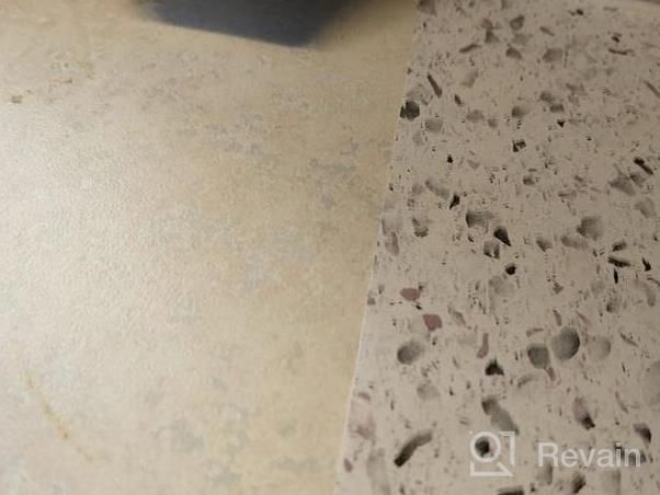 img 1 attached to 15.7''X118'' Granite Contact Paper: Waterproof Self Adhesive For Kitchen & Bathroom Countertops - Peel & Stick Decorative Film Vinyl review by Ben Balas