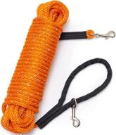 long leash medium large training logo