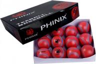 phinix pxb0943 подростковые резиновые бейсбольные мячи для тренировок и отдыха логотип