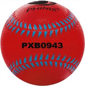 img 3 attached to PHINIX PXB0943 Подростковые резиновые бейсбольные мячи для тренировок и отдыха