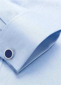 img 2 attached to J VER French Shirts Regular Cufflink Men's Clothing at Shirts