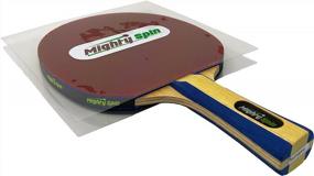 img 1 attached to Protect Your Ping Pong Paddle With MightySpin'S Rubber Protection Sheet - Keep Your Racquet Looking New