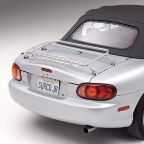 img 1 attached to Stainless Steel Deck Rack For Mazda Miata - Surco DR1007 - Removable And Easy To Install