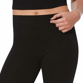img 3 attached to Essential Cotton Leggings For Women By Peds - Perfect For Everyday Wear