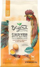 img 4 attached to Optimized for SEO: Purina Beyond Grain Free, Natural, Chicken Adult Dry Cat Food &amp; Toppers