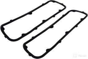 img 1 attached to Spectre Performance 587 High-Quality Steel/Rubber Valve Cover Gasket for Small Block Ford Engines