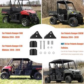 img 2 attached to 2 5Lift Suspension Polaris Midsize 2014 2019