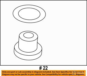 img 1 attached to General Motors 55568037 Engine Drain