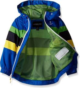 img 2 attached to London Fog Chest Stripe Jacket: Stylish Boys' Outerwear at Jackets & Coats