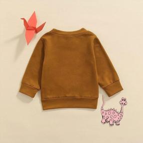 img 1 attached to 👶 Cute Unisex Baby Boy Girl Clothes: Comfy Sweatshirt Long Sleeve Shirt Sweater for Fall and Winter