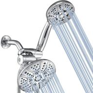 🚿 doiliese 30-setting high pressure rain shower head with handheld - ultimate 3-way dual combo for luxurious showers logo
