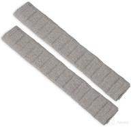 ultimate comfort car seat belt pad cover kit - 13 inch strap shoulder pads for enhanced driving experience (gray) logo