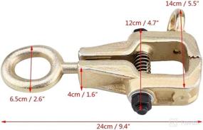 img 1 attached to 5-тонный зажим для ремонта автокузовов - 1 шт. Захват с двух сторон для ремонта автомобильного кузова с верхней и прямой автоматической рамой для затягивания.