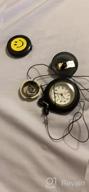 img 1 attached to Lancardo 1-5 Pack Retractable Nurse Watches With Second Hand Clip-On Hanging Lapel Silicone Jelly Fob Pocket Watch Cute Cartoon Smile Round Face Arabic Markers For Doctor Nurses Women And Men review by Russ Conrad