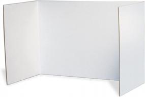 img 3 attached to Pack Of 4 Pacon White Privacy Boards, Dimensions 48" X 16" (Model No. 3782)" - Improved For SEO By Including Pack Quantity, Dimensions, And Model Number