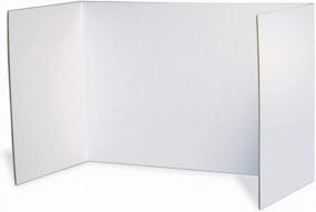 img 4 attached to Pack Of 4 Pacon White Privacy Boards, Dimensions 48" X 16" (Model No. 3782)" - Improved For SEO By Including Pack Quantity, Dimensions, And Model Number