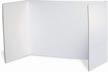 pack of 4 pacon white privacy boards, dimensions 48" x 16" (model no. 3782)" - improved for seo by including pack quantity, dimensions, and model number logo