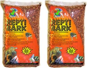 img 1 attached to Premium 2-PACK Reptile Bark Fir Bedding: Superior 4-Quart Eco-Friendly Choice