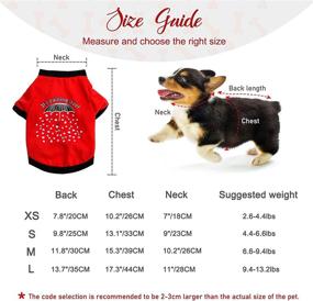 img 2 attached to HYLYUN Pieces Printed Puppy Shirt Dogs , Apparel & Accessories