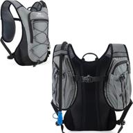 🎒 rupumpack small hydration backpack: running vest pack with 2l water bladder - lightweight hydro vest backpack for kids, men, women - trail cycling, biking, hiking, rave festival логотип