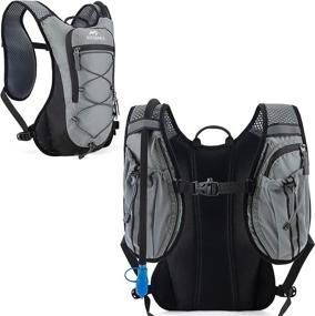 img 4 attached to 🎒 RUPUMPACK Small Hydration Backpack: Running Vest Pack with 2L Water Bladder - Lightweight Hydro Vest Backpack for Kids, Men, Women - Trail Cycling, Biking, Hiking, Rave Festival