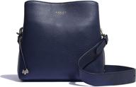 radley london dukes multi compartment leather women's handbags & wallets and satchels logo