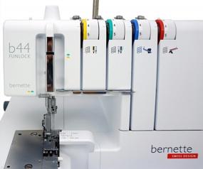 img 2 attached to 🧵 Бернетт Фанлок 44 - Швейная машина для творчества: Усиливайте свои навыки шитья с этим мощным устройством.