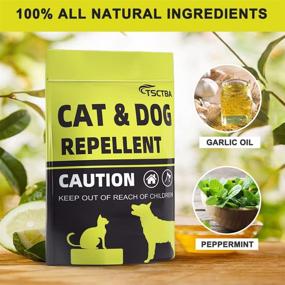 img 3 attached to 🐱 TSCTBA Cat & Dog Repellent: Powerful, All-Natural Deterrent for Outdoor Use - 6 Packs