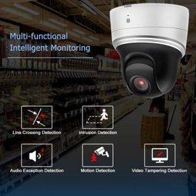 img 1 attached to Enhance Your Security With VIKYLIN 2MP POE WiFi PTZ IP Camera With Low-Light, Wireless Pan Tilt, 4X Optical Zoom, Night Vision & SD Card Recording