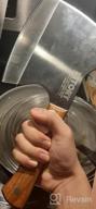img 1 attached to Super Heavy-Duty Kitchen Axe Knife: Kitory Frozen Meat Cleaver For Big Bone And Frozen Meat - 1.68LB - K2 Butcher Chopper review by Tony Wilson