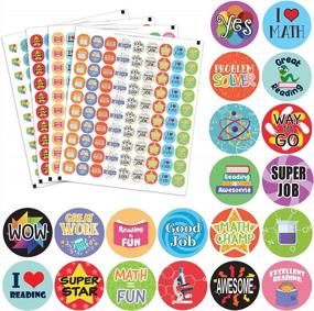img 3 attached to Motivate Your Students With 1,080 Teacher Reward Stickers - Variety Pack