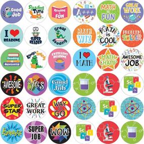 img 4 attached to Motivate Your Students With 1,080 Teacher Reward Stickers - Variety Pack
