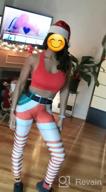 img 1 attached to Women'S 3D Print Ugly Christmas Leggings Costume By Jumppmile review by Frank Ridl
