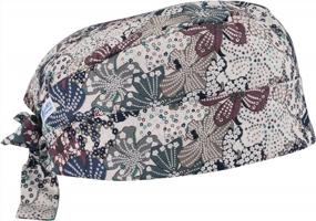 img 3 attached to Stylish & Comfortable GUOER Scrub Cap For Professionals - One Size Fits All & Comes In Multiple Colors