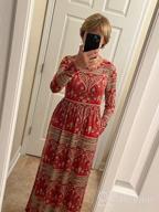 img 1 attached to AUSELILY Women's Long Sleeve Loose Plain Maxi Dresses with Pockets - Casual and Stylish Long Dresses review by Jason Daves