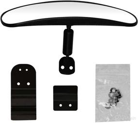 img 1 attached to Enhance Your Polaris Ranger with the SuperATV Adjustable Rear View Mirror- Perfect Fit for Ranger 570/900/1000/Crew- Hassle-free Installation!