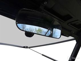 img 3 attached to Enhance Your Polaris Ranger with the SuperATV Adjustable Rear View Mirror- Perfect Fit for Ranger 570/900/1000/Crew- Hassle-free Installation!