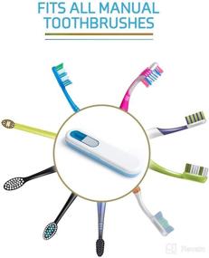 img 1 attached to 🧴 Convenient and Portable TAISHAN Sanitizer Toothbrush Case - Ensures Hygiene on the Go!