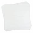 tidi choice disposable headrest sheets with nose slit, 12" x 12", white, pack of 1000 - barrier protection, comfortable smooth finish - essential medical supplies (980881) logo