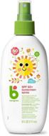 👶 babyganics baby sunscreen spray - 1 oz logo
